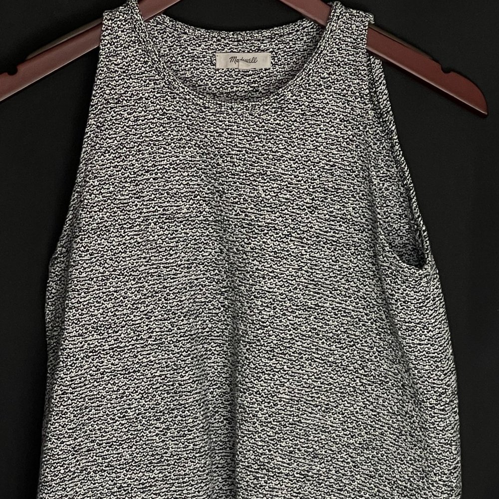 Madewell Knit cropped blouse